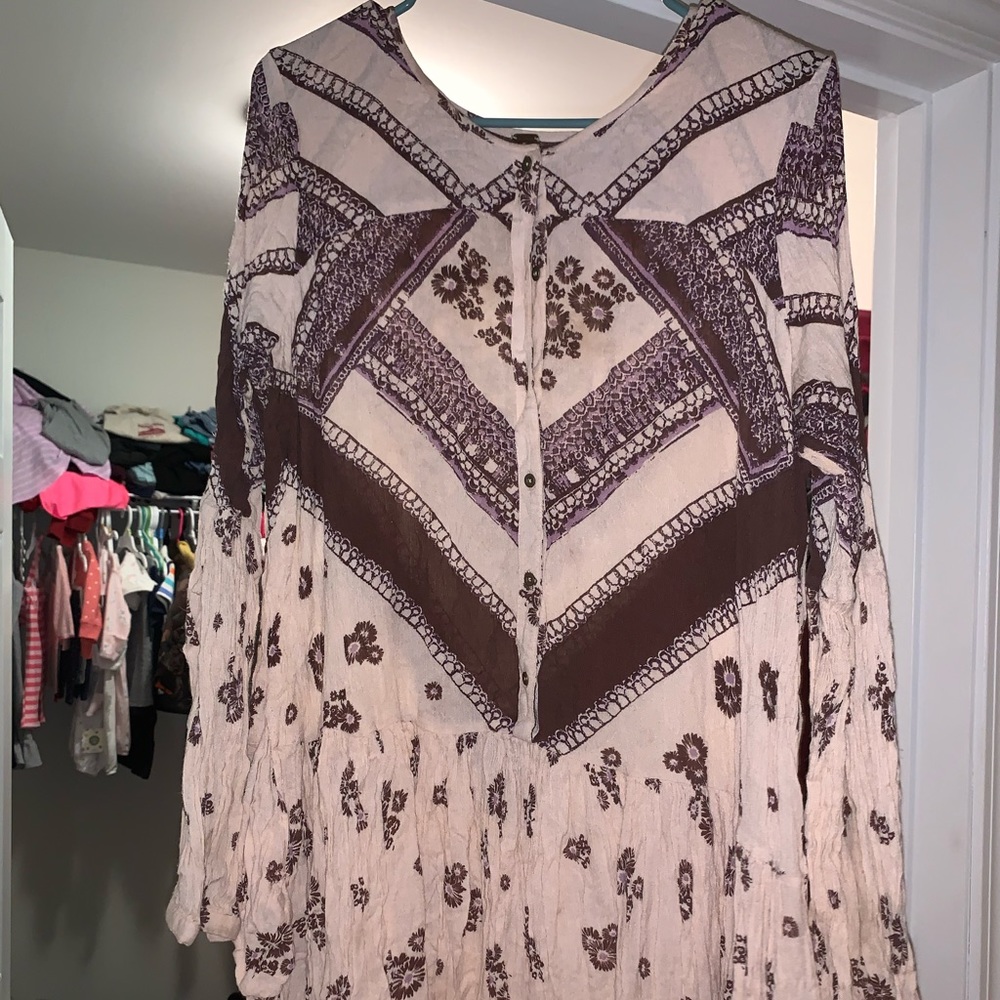 Free people boho dress!